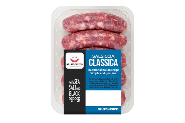 Salsicciamo Classic Traditional Sausages (500g) - with black pepper | Delicatezza