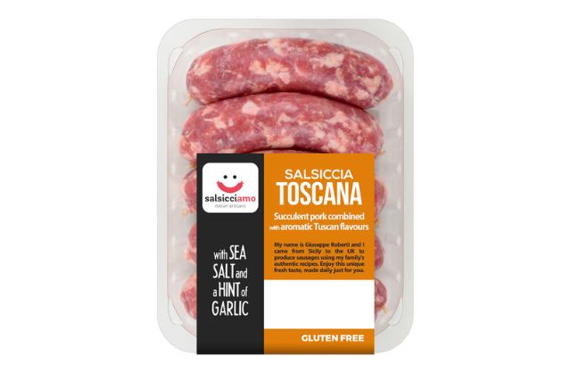 Salsicciamo Tuscan Traditional Sausages (500g) - with a hint of garlic | Delicatezza