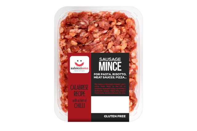 Salsicciamo Calabrian Sausage Mince (500g) - with a hint of chilli | Delicatezza