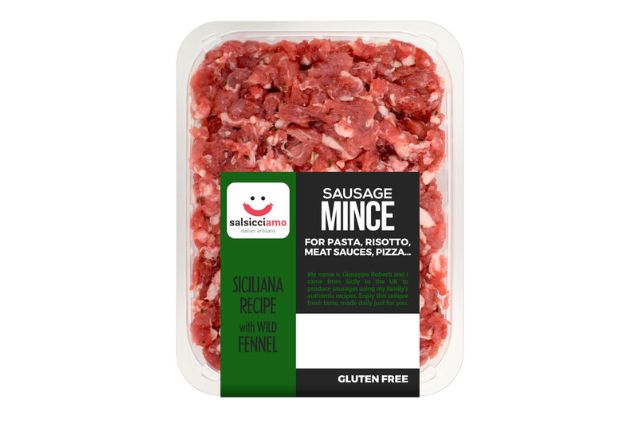 Salsicciamo Sicilian Sausage Mince (500g) - with wild fennel | Delicatezza