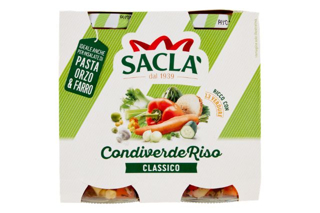 Sacla Condiverde Classic Cold Rice Salad Topping (2x290g) | PDP | Delicatezza