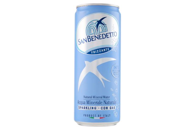 San Benedetto Sparkling Water Can (24x330ml) | Special Order | Delicatezza 