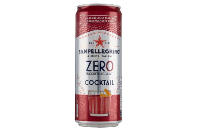 San Pellegrino Cocktail Zero Cans (24x330ml)| Special Order |  Delicatezza
