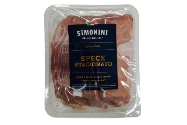 Simonini Speck Sliced (500g) | Wholesale | PDP | Delicatezza