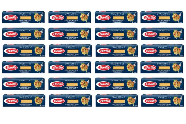 Barilla Spaghetti No.5 Multibuy Offer (24x500g) | PDP | Delicatezza