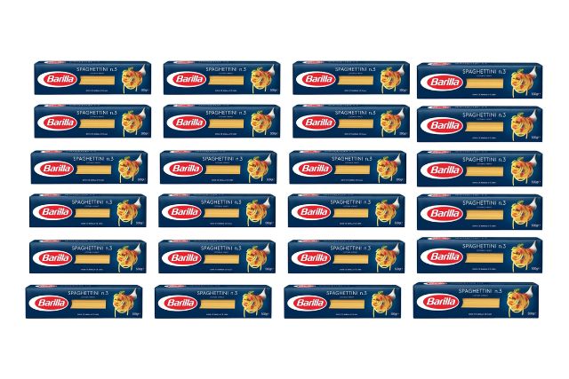 Barilla Spaghettini No.3 Multibuy Offer (24x500g)