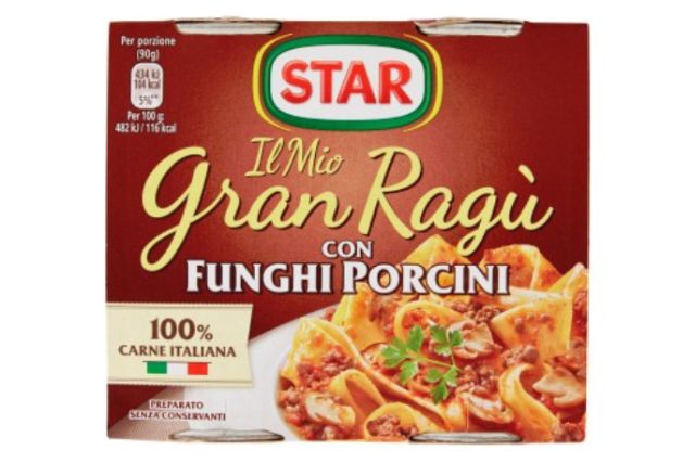 Star Grand Ragu' Meat and Mushrooms Sauce (12x2x180g) | Special Order | Delicatezza