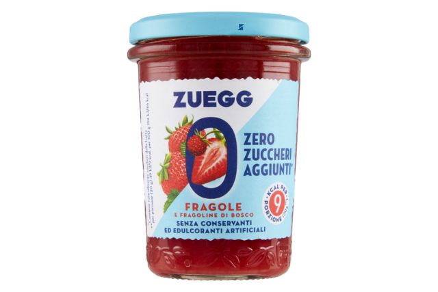 Zuegg Strawberries Jam Zero Added Sugar (8x220g) | Special Order | Delicatezza