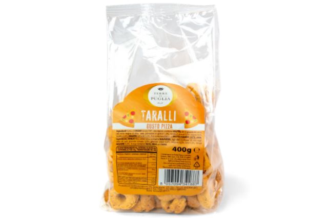 Terre di Puglia Taralli Pizza Flavour (10x400g) | Wholesale | Delicatezza