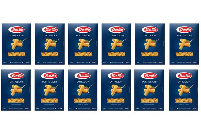 Barilla Tortiglioni No.283 Multibuy Offer (12x500g) | PDP | Delicatezza
