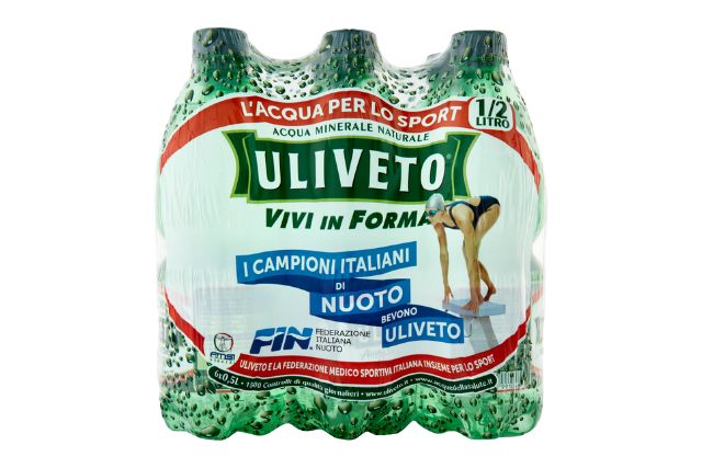 Uliveto Sparkling Water - Plastic Bottle (6x500ml) | Delicatezza