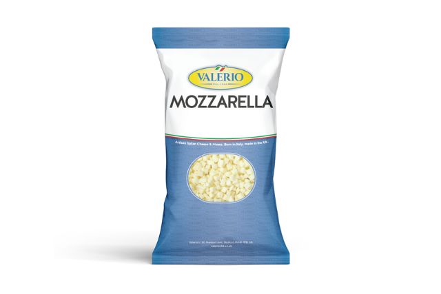 Valerio Mozzarella 100% Diced 5mm (2kg) | Delicatezza