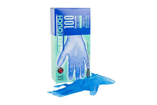 Vinyl Disposable Gloves – Medium Size (Pack of 100)  | Wholesale | PDP | Delicatezza