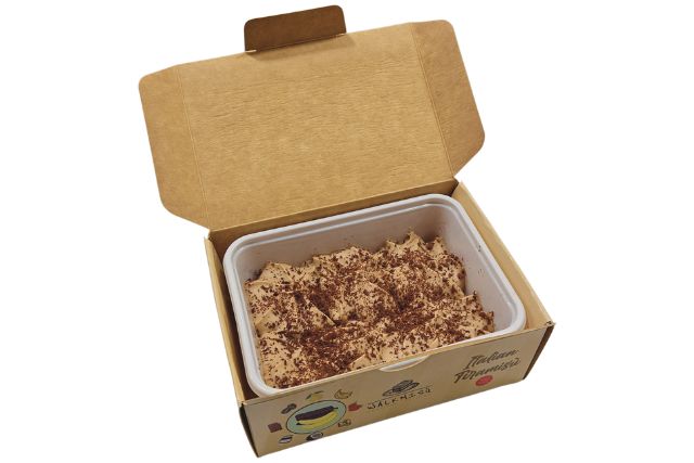 Walkmisu Banana & Chocolate Tiramisu (Avg. 160g) | PDP | Delicatezza