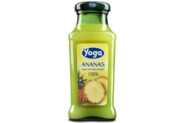 Yoga Pineapple Juice Glass Bottle (24x200ml) | Special Order | Delicatezza