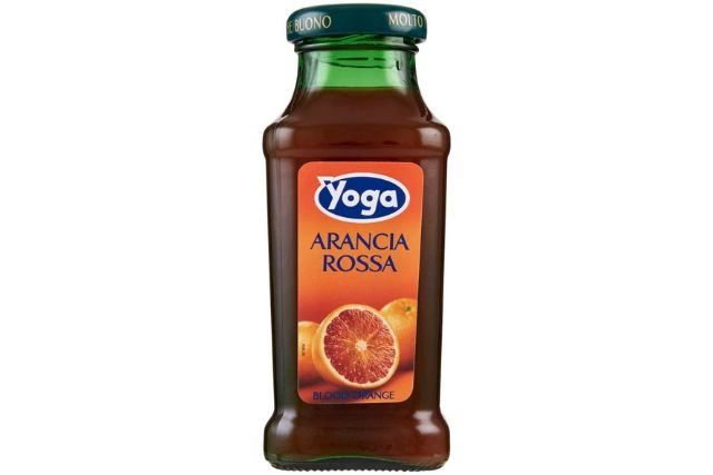Yoga Red Orange Juice Glass Bottle (24x200ml) | Special Order | Delicatezza