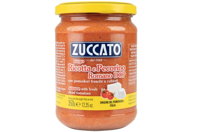 Zuccato Ricotta e Pecorino Sauce (350g) | Delicatezza