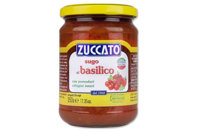 Zuccato Tomato and Basil Sauce (350g) | Delicatezza