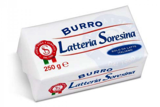 Unsalted Italian Butter Soresina (20x250g) | Delicatezza