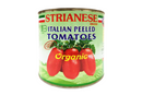 Organic Bio Peeled Tomatoes Strianese (6x2.50kg)