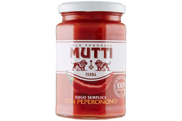 Mutti Tomato Sauce with Chilli (6x280g) | Special Order | Delicatezza