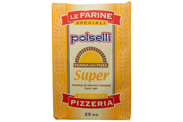 Polselli Pizza Flour Super Gialla (25kg) | Delicatezza