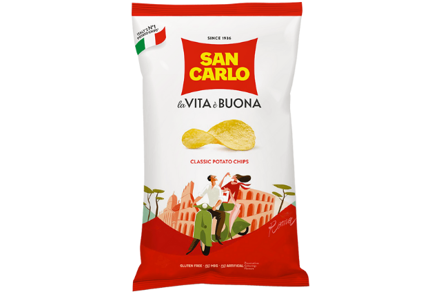 San Carlo Classic Crisps (50g) | Delicatezza