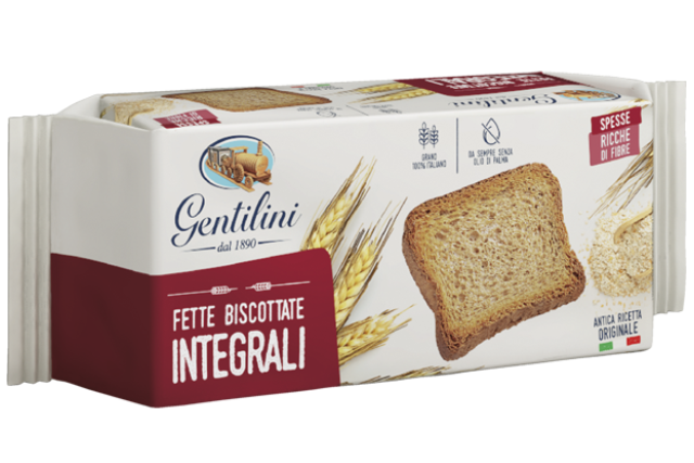 Gentilini Fette Biscottate Integrali (12x175g) | Special Order | Delicatezza