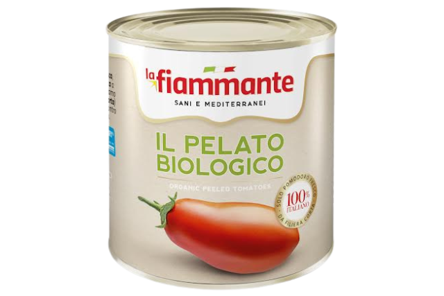 Fiammante Organic Peeled Tomatoes (6x3Kg) | Special Order | Delicatezza