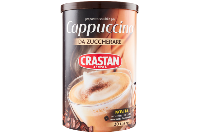 Crastan Cappuccino Soluble (12x250g) | Special Order | Delicatezza