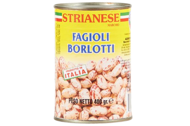 Borlotti Beans Strianese (24x400g) | Wholesale | Delicatezza