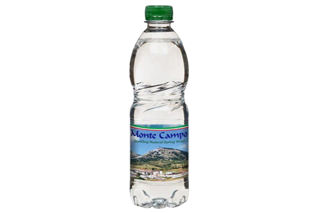 Monte Campo Sparkling Water Plastic Bottles (24x500ml) | Delicatezza | Wholesale