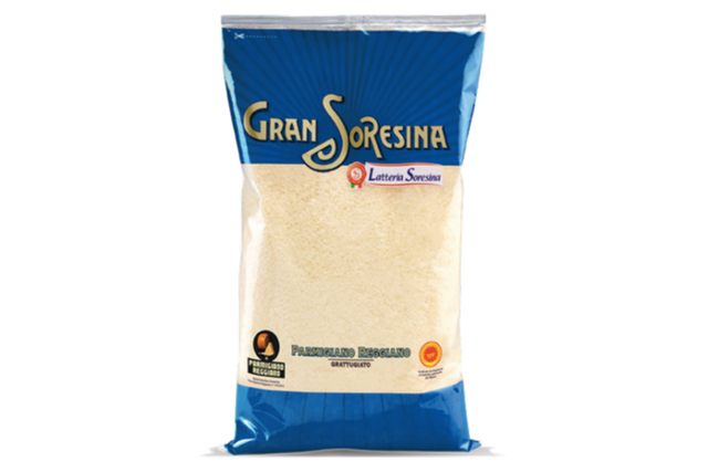 Parmigiano Reggiano Grated in Bag (1kg) | Delicatezza | Wholesale