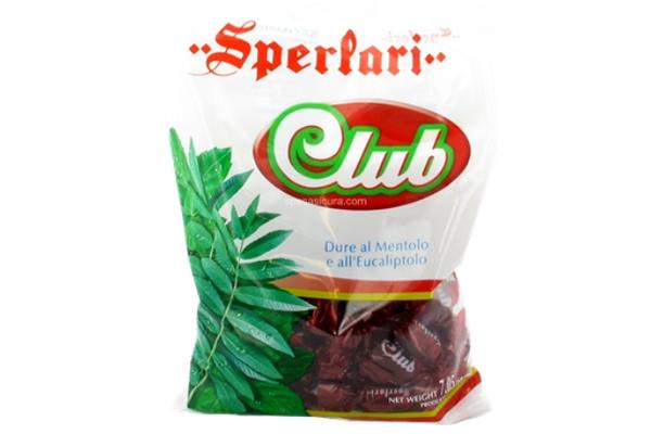 Sperlari Mint and Eucalyptus Club Sweets (18x200g) | Special Order | Delicatezza