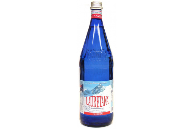 Lauretana Sparkling Water Glass Bottle | Delicatezza | Wholesale