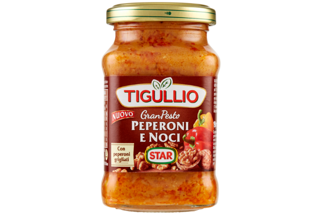 Tigullio Pesto with Peppers & Walnuts (190g) | Delicatezza 