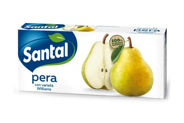 Pear Santal Childrens Cartons (3x200ml) | Delicatezza